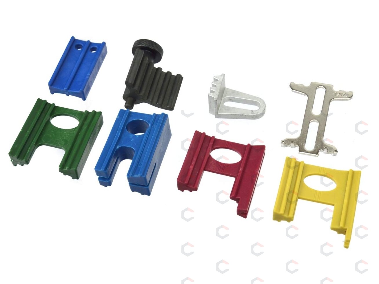 Fiksavimo įtaisų komplektas | tinkantis daugeliui automobilių | 8 vnt. (SK3413) Fiksavimo įtaisų komplektas | tinkantis daugeliui automobilių | 8 vnt. (SK3413)