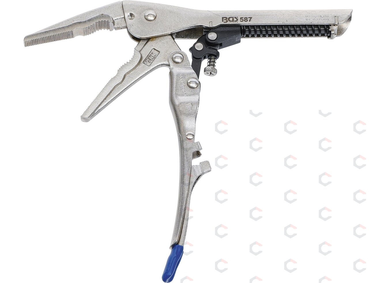 Fiksuojamos replės | automatinės | ilgu snapu | 230 mm (587) Fiksuojamos replės | automatinės | ilgu snapu | 230 mm (587)