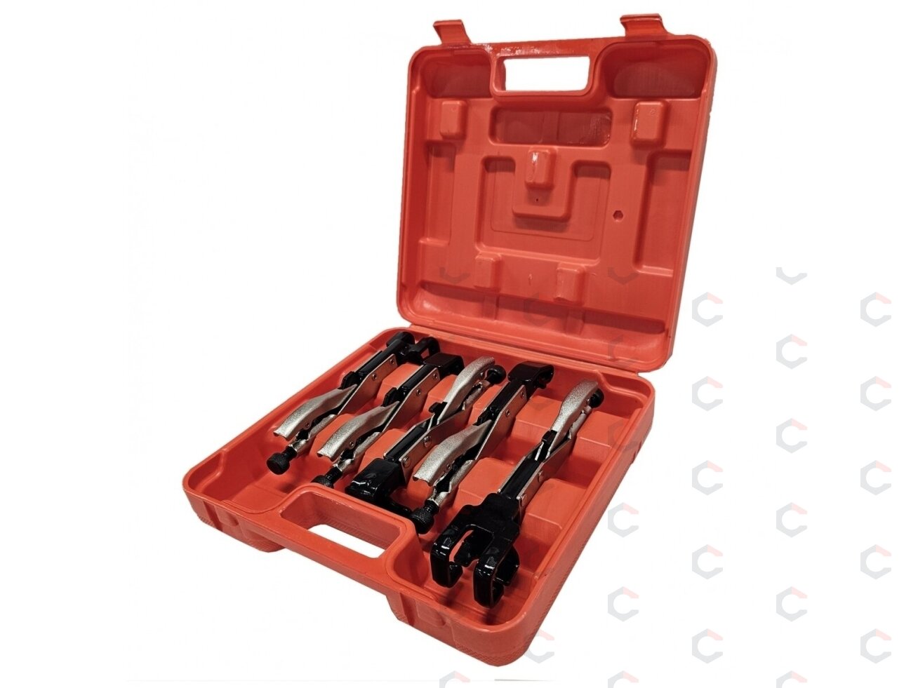 Fiksuojamos replės suvirinimui | rinkinys | 5 vnt. (SK1085) 3 Fiksuojamos replės suvirinimui | rinkinys | 5 vnt. (SK1085) 3