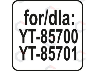 Filtras HEPA dulkių siurbliui YT-85700 ir YT-85701 (YT-85738) Filtras HEPA dulkių siurbliui YT-85700 ir YT-85701 (YT-85738)