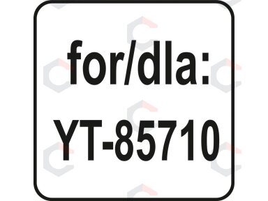 Filtras HEPA dulkių siurbliui YT-85710 (YT-85739) Filtras HEPA dulkių siurbliui YT-85710 (YT-85739)