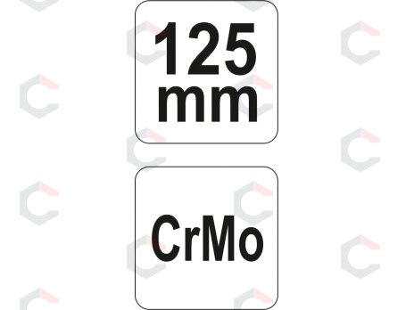 Fiksuojamos replės | 125 mm (YT-2449) 1 Fiksuojamos replės | 125 mm (YT-2449) 1