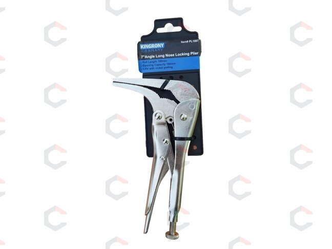 Fiksuojamos montavimo replės | lenktos | 180 mm (PL1007) 3 Fiksuojamos montavimo replės | lenktos | 180 mm (PL1007) 3