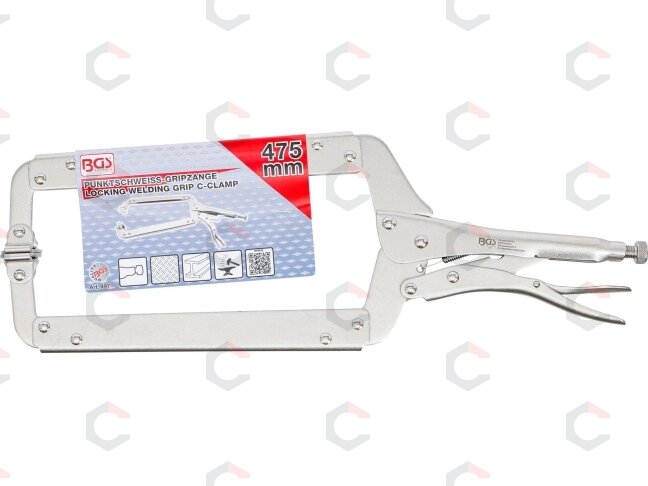 Fiksuojamos replės C-tipas | 475 mm (497) 4 Fiksuojamos replės C-tipas | 475 mm (497) 4