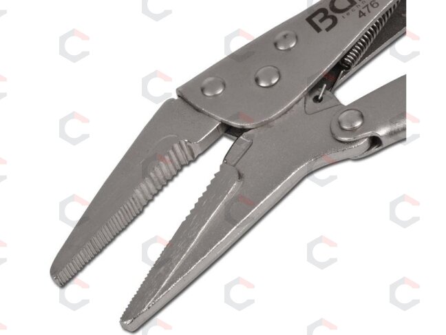 Fiksuojamos replės ilgu snapu | 250 mm (476) 5 Fiksuojamos replės ilgu snapu | 250 mm (476) 5