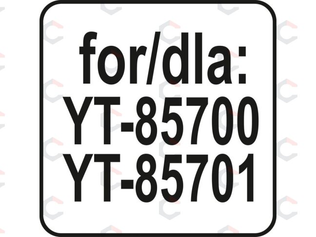 Filtras HEPA dulkių siurbliui YT-85700 ir YT-85701 (YT-85738) 1 Filtras HEPA dulkių siurbliui YT-85700 ir YT-85701 (YT-85738) 1
