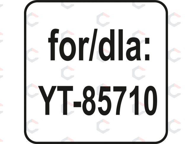 Filtras HEPA dulkių siurbliui YT-85710 (YT-85739) 1 Filtras HEPA dulkių siurbliui YT-85710 (YT-85739) 1