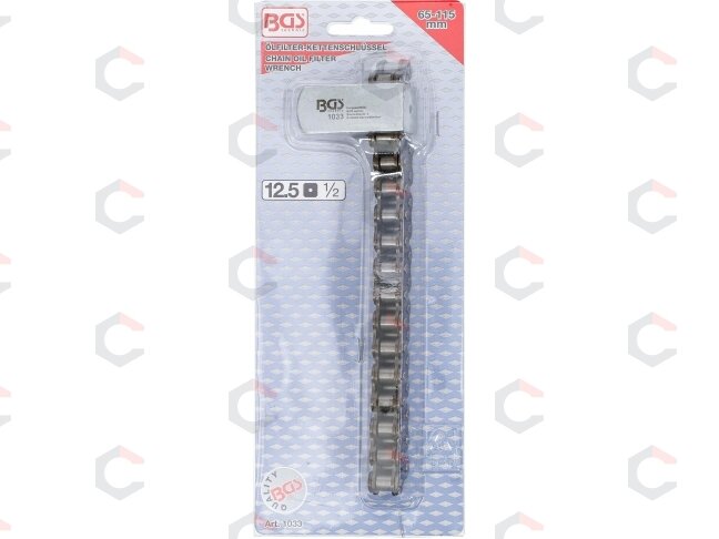 Grandininis raktas alyvos filtrui | 32 grandys | Ø 65–115 mm (1033) 3