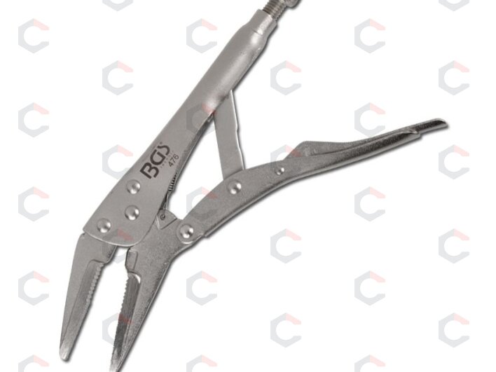 Fiksuojamos replės ilgu snapu | 170 mm (474) 3 Fiksuojamos replės ilgu snapu | 170 mm (474) 3