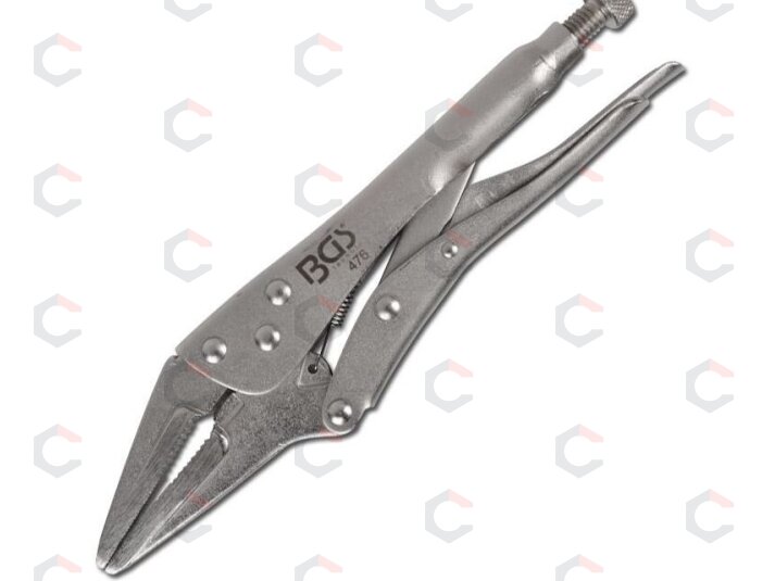 Fiksuojamos replės ilgu snapu | 250 mm (476) 3 Fiksuojamos replės ilgu snapu | 250 mm (476) 3