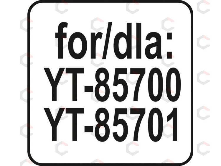 Filtras HEPA dulkių siurbliui YT-85700 ir YT-85701 (YT-85738) 1 Filtras HEPA dulkių siurbliui YT-85700 ir YT-85701 (YT-85738) 1