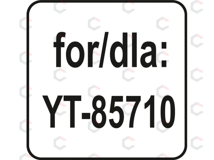Filtras HEPA dulkių siurbliui YT-85710 (YT-85739) 1 Filtras HEPA dulkių siurbliui YT-85710 (YT-85739) 1