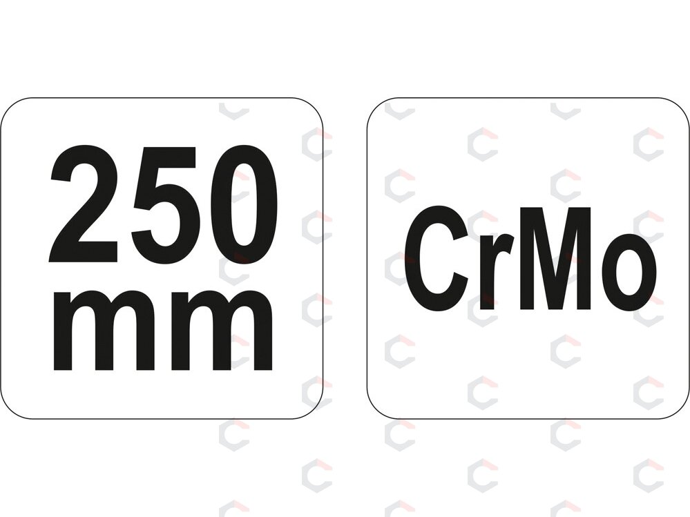Fiksuojamos replės | 250 mm (YT-2451) 3 Fiksuojamos replės | 250 mm (YT-2451) 3