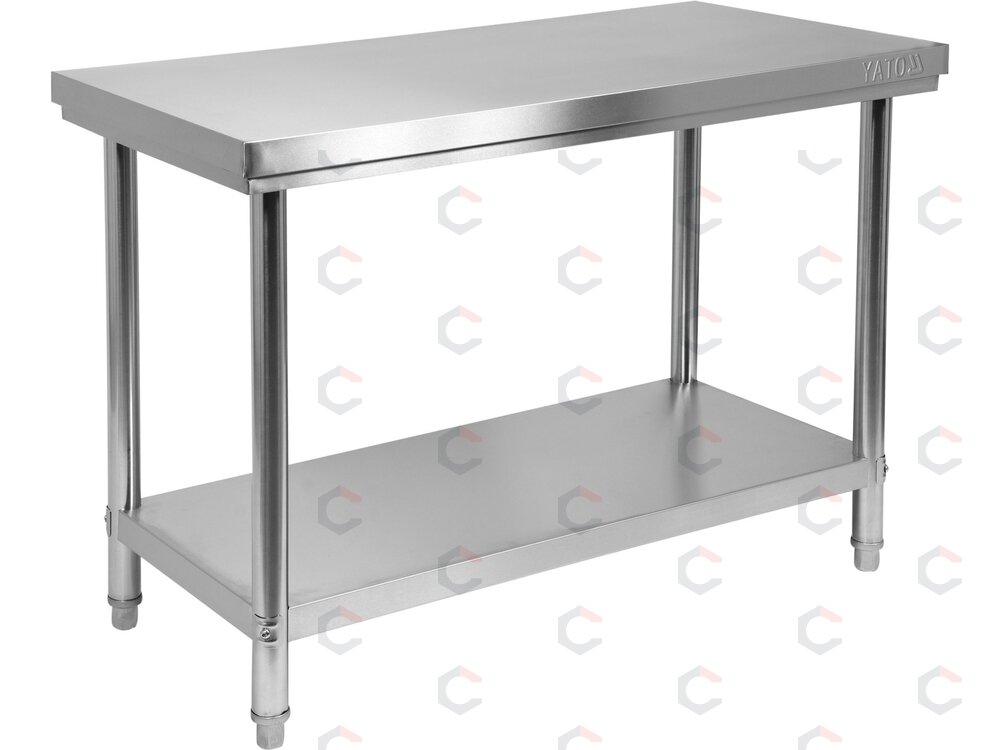 Sulankstomas centrinis stalas YATO | su lentyna | 100 × 60 × 85 cm (YG-09001) 2 Sulankstomas centrinis stalas YATO | su lentyna | 100 × 60 × 85 cm (YG-09001) 2