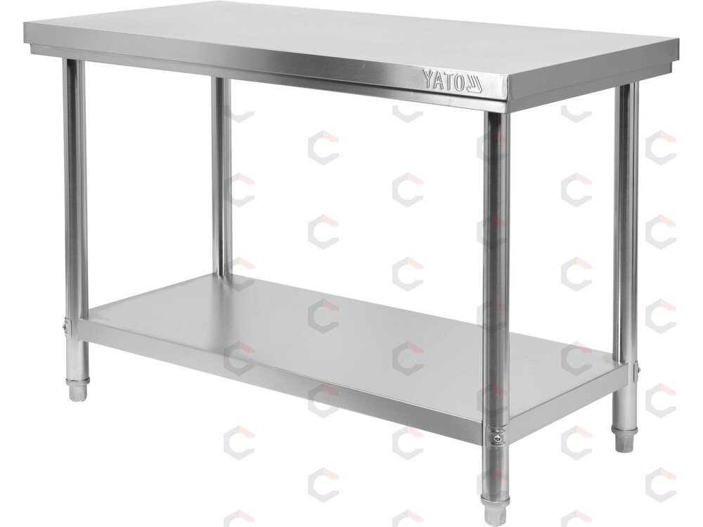 Sulankstomas centrinis stalas YATO | su lentyna | 120 × 60 × 85 cm (YG-09002) Sulankstomas centrinis stalas YATO | su lentyna | 120 × 60 × 85 cm (YG-09002)