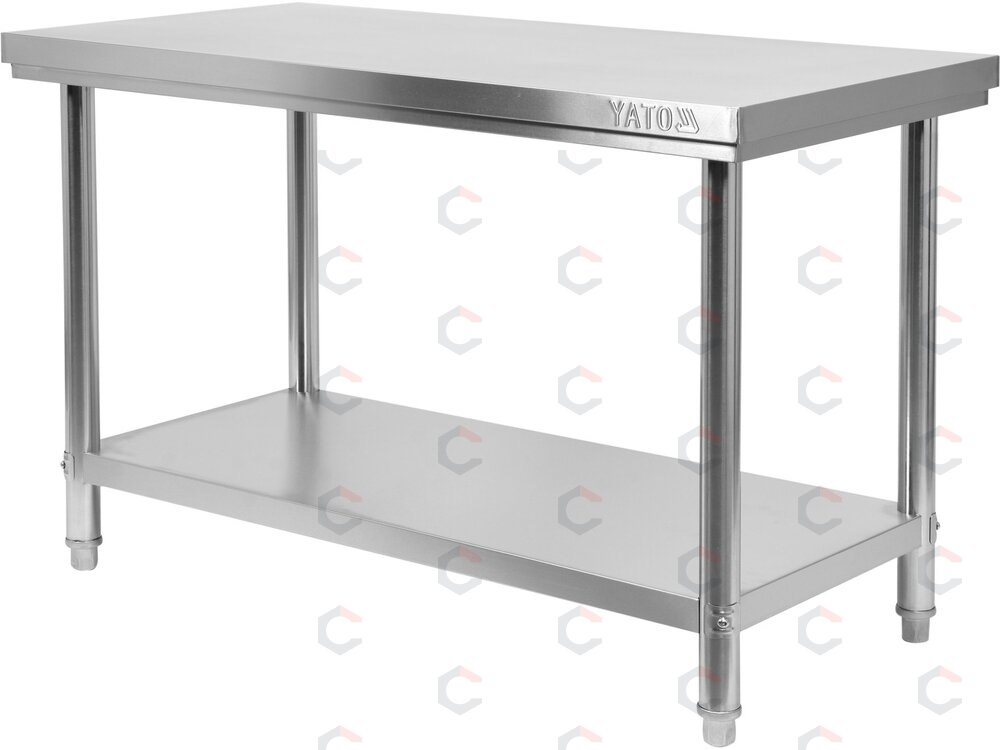 Sulankstomas centrinis stalas YATO | su lentyna | 150 × 60 × 85 cm (YG-09004) Sulankstomas centrinis stalas YATO | su lentyna | 150 × 60 × 85 cm (YG-09004)