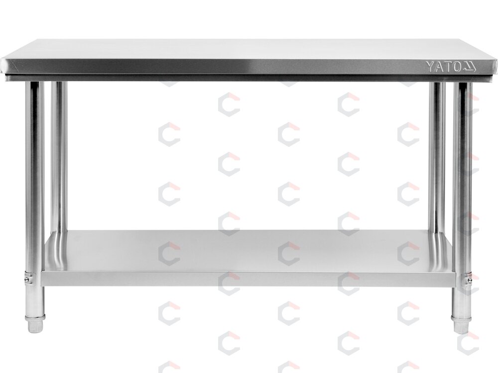 Sulankstomas centrinis stalas YATO | su lentyna | 160 × 70 × 85 cm (YG-09014) 1 Sulankstomas centrinis stalas YATO | su lentyna | 160 × 70 × 85 cm (YG-09014) 1