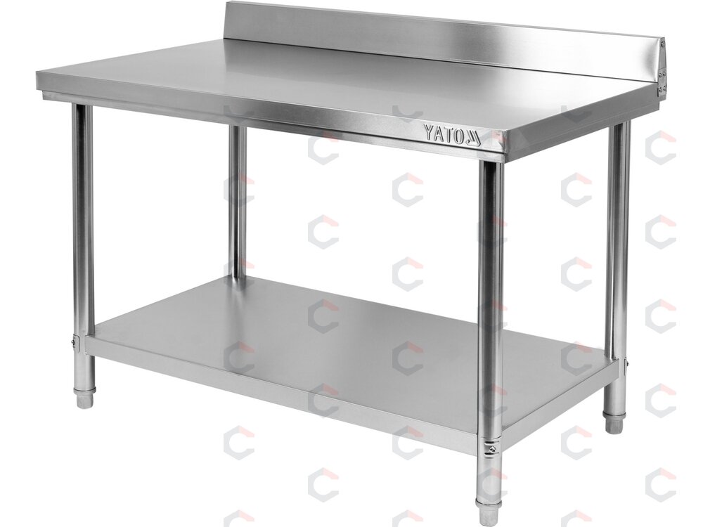 Sulankstomas prie sienos montuojamas stalas YATO | su lentyna | 120 × 60 × 95 cm (YG-09022) Sulankstomas prie sienos montuojamas stalas YATO | su lentyna | 120 × 60 × 95 cm (YG-09022)