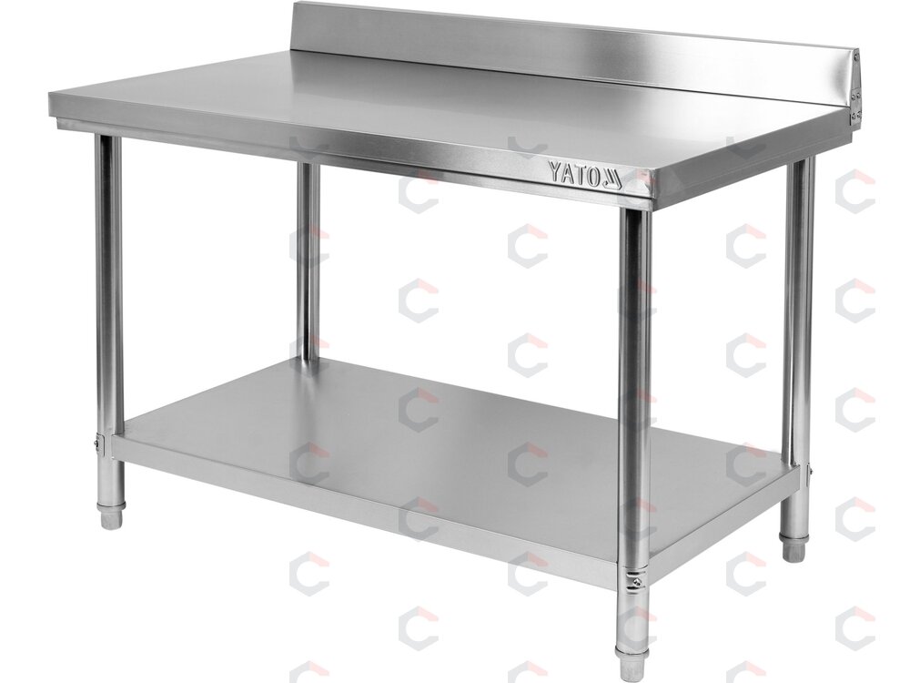 Sulankstomas prie sienos montuojamas stalas YATO | su lentyna | 140 × 70 × 95 cm (YG-09033) Sulankstomas prie sienos montuojamas stalas YATO | su lentyna | 140 × 70 × 95 cm (YG-09033)