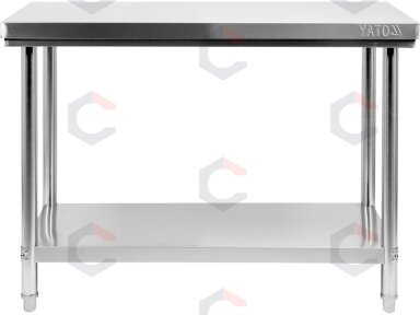 Sulankstomas centrinis stalas YATO | su lentyna | 100 × 60 × 85 cm (YG-09001) Sulankstomas centrinis stalas YATO | su lentyna | 100 × 60 × 85 cm (YG-09001)