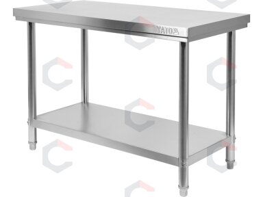 Sulankstomas centrinis stalas YATO | su lentyna | 100 × 60 × 85 cm (YG-09001) Sulankstomas centrinis stalas YATO | su lentyna | 100 × 60 × 85 cm (YG-09001)
