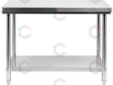 Sulankstomas centrinis stalas YATO | su lentyna | 100 × 70 × 85 cm (YG-09010) Sulankstomas centrinis stalas YATO | su lentyna | 100 × 70 × 85 cm (YG-09010)