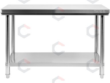 Sulankstomas centrinis stalas YATO | su lentyna | 140 × 60 × 85 cm (YG-09003) Sulankstomas centrinis stalas YATO | su lentyna | 140 × 60 × 85 cm (YG-09003)