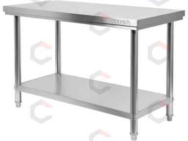 Sulankstomas centrinis stalas YATO | su lentyna | 140 × 60 × 85 cm (YG-09003) Sulankstomas centrinis stalas YATO | su lentyna | 140 × 60 × 85 cm (YG-09003)