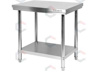 Sulankstomas centrinis stalas YATO | su lentyna | 80 × 60 × 85 cm (YG-09000) Sulankstomas centrinis stalas YATO | su lentyna | 80 × 60 × 85 cm (YG-09000)