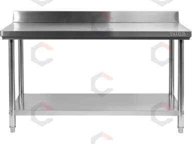 Sulankstomas prie sienos montuojamas stalas YATO | su lentyna | 140 × 60 × 95 cm (YG-09023) Sulankstomas prie sienos montuojamas stalas YATO | su lentyna | 140 × 60 × 95 cm (YG-09023)