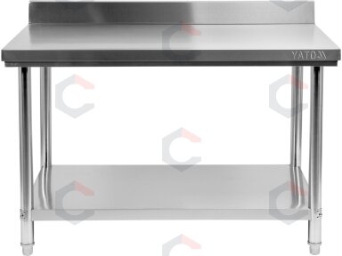 Sulankstomas prie sienos montuojamas stalas YATO | su lentyna | 150 × 70 × 95 cm (YG-09034) Sulankstomas prie sienos montuojamas stalas YATO | su lentyna | 150 × 70 × 95 cm (YG-09034)