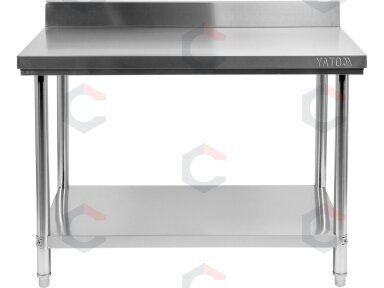 Sulankstomas prie sienos montuojamas stalas YATO | su lentyna | 80 × 60 × 95 cm (YG-09020) Sulankstomas prie sienos montuojamas stalas YATO | su lentyna | 80 × 60 × 95 cm (YG-09020)