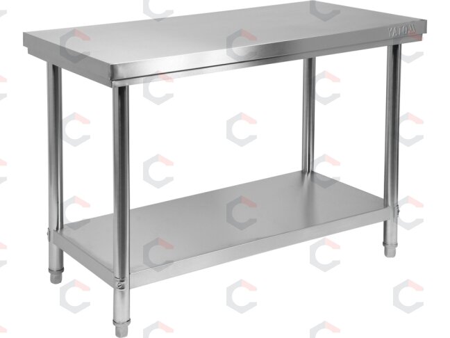 Sulankstomas centrinis stalas YATO | su lentyna | 100 × 60 × 85 cm (YG-09001) 2 Sulankstomas centrinis stalas YATO | su lentyna | 100 × 60 × 85 cm (YG-09001) 2
