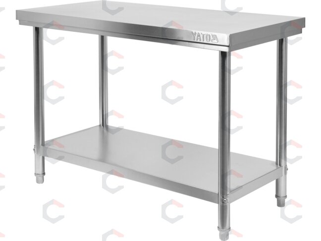Sulankstomas centrinis stalas YATO | su lentyna | 100 × 60 × 85 cm (YG-09001) Sulankstomas centrinis stalas YATO | su lentyna | 100 × 60 × 85 cm (YG-09001)