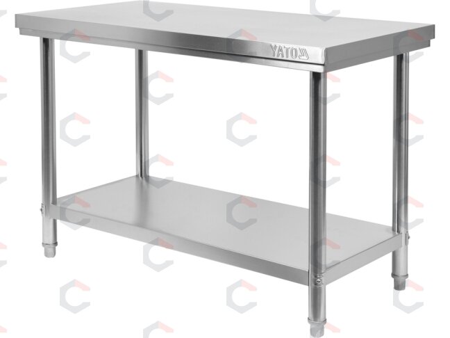 Sulankstomas centrinis stalas YATO | su lentyna | 120 × 70 × 85 cm (YG-09011) Sulankstomas centrinis stalas YATO | su lentyna | 120 × 70 × 85 cm (YG-09011)