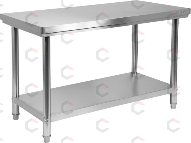 Sulankstomas centrinis stalas YATO | su lentyna | 150 × 70 × 85 cm (YG-09013) 2 Sulankstomas centrinis stalas YATO | su lentyna | 150 × 70 × 85 cm (YG-09013) 2