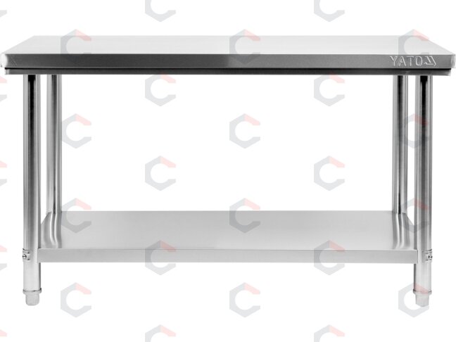 Sulankstomas centrinis stalas YATO | su lentyna | 160 × 60 × 85 cm (YG-09005) 1 Sulankstomas centrinis stalas YATO | su lentyna | 160 × 60 × 85 cm (YG-09005) 1