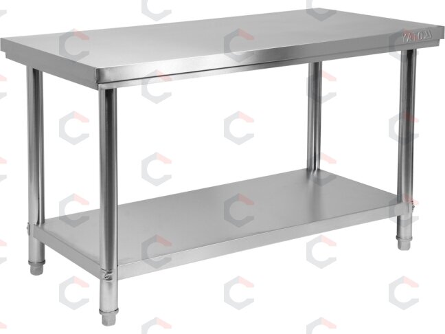 Sulankstomas centrinis stalas YATO | su lentyna | 160 × 60 × 85 cm (YG-09005) 2 Sulankstomas centrinis stalas YATO | su lentyna | 160 × 60 × 85 cm (YG-09005) 2