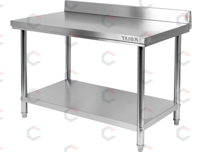Sulankstomas prie sienos montuojamas stalas YATO | su lentyna | 120 × 60 × 95 cm (YG-09022) Sulankstomas prie sienos montuojamas stalas YATO | su lentyna | 120 × 60 × 95 cm (YG-09022)