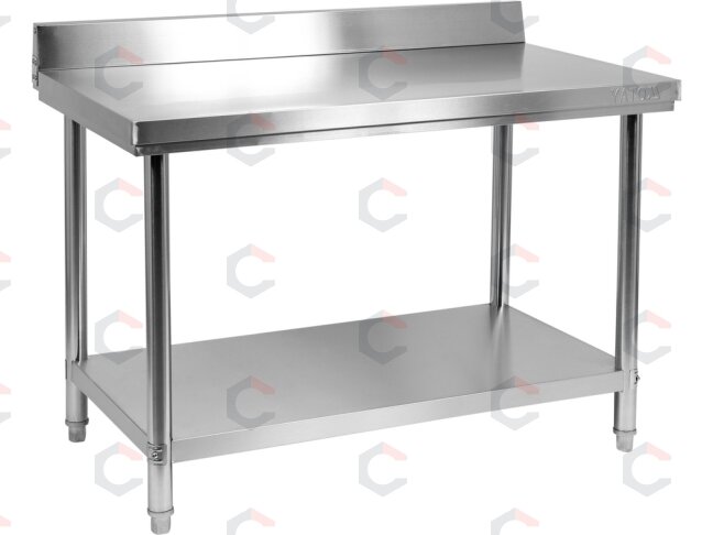 Sulankstomas prie sienos montuojamas stalas YATO | su lentyna | 120 × 70 × 95 cm (YG-09032) 2 Sulankstomas prie sienos montuojamas stalas YATO | su lentyna | 120 × 70 × 95 cm (YG-09032) 2