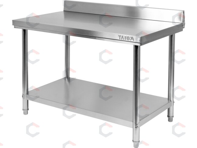Sulankstomas prie sienos montuojamas stalas YATO | su lentyna | 120 × 70 × 95 cm (YG-09032) Sulankstomas prie sienos montuojamas stalas YATO | su lentyna | 120 × 70 × 95 cm (YG-09032)