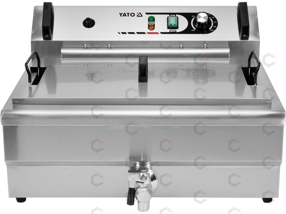 Elektrinė gruzdintuvė | 23 l | 6 kW (YG-04640) 1 Elektrinė gruzdintuvė | 23 l | 6 kW (YG-04640) 1