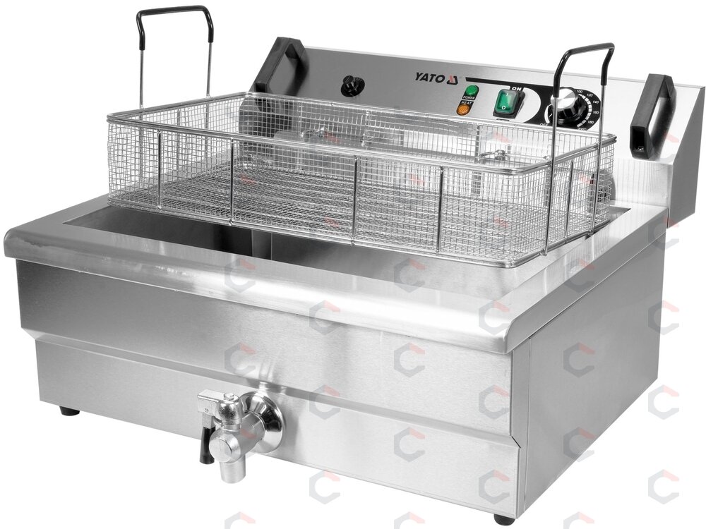 Elektrinė gruzdintuvė | 23 l | 6 kW (YG-04640) 2 Elektrinė gruzdintuvė | 23 l | 6 kW (YG-04640) 2