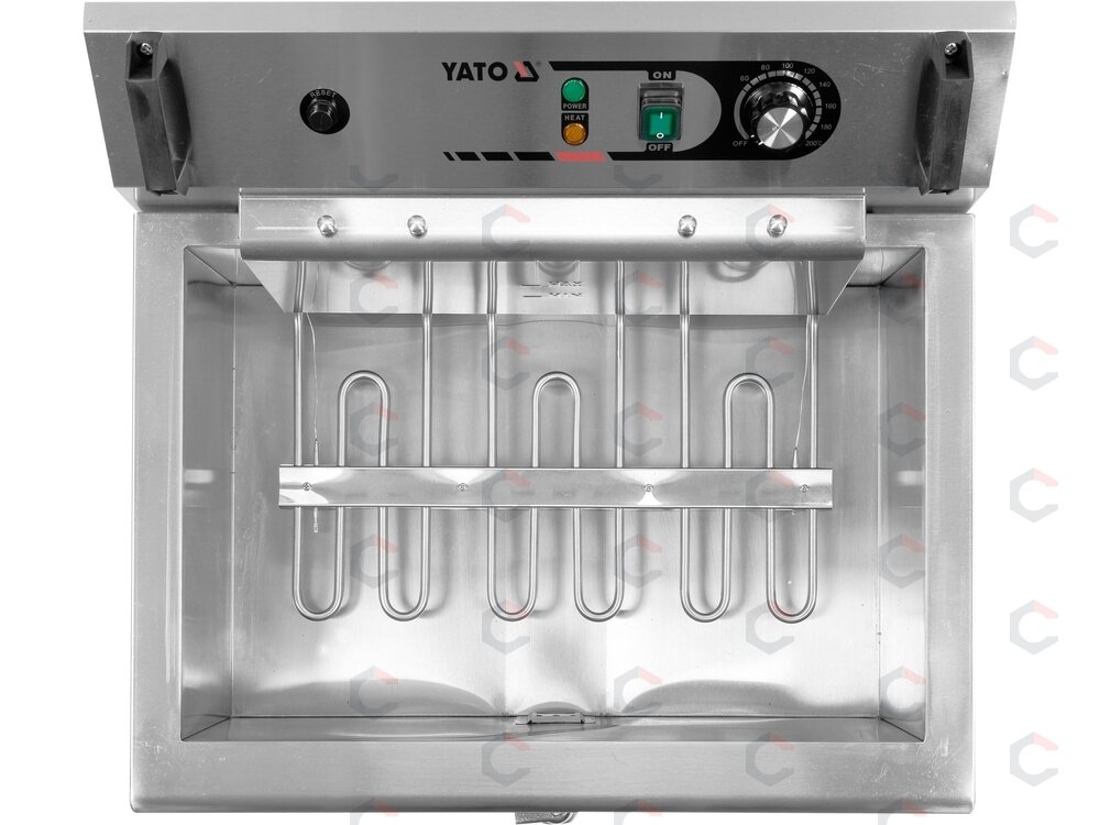 Elektrinė gruzdintuvė | 23 l | 6 kW (YG-04640) 6 Elektrinė gruzdintuvė | 23 l | 6 kW (YG-04640) 6