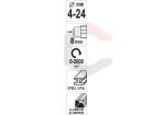 Freza metalui | 4 - 24 mm (YT-61700) 2 Freza metalui | 4 - 24 mm (YT-61700) 2