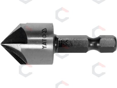 Freza/grąžtas metalui | HSS | Hex 6,3 mm (1/4") | Ø 16.5 mm (YT-44725) Freza/grąžtas metalui | HSS | Hex 6,3 mm (1/4") | Ø 16.5 mm (YT-44725)