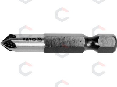 Freza/grąžtas metalui | HSS | Hex 6,3 mm (1/4") | Ø 6.3 mm (YT-44721) Freza/grąžtas metalui | HSS | Hex 6,3 mm (1/4") | Ø 6.3 mm (YT-44721)