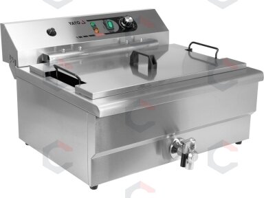 Elektrinė gruzdintuvė | 26,5 l | 6 kW (YG-04641)