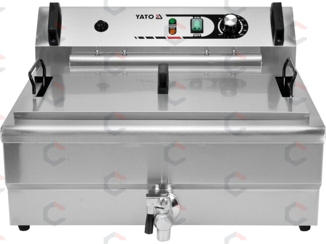 Elektrinė gruzdintuvė | 23 l | 6 kW (YG-04640) 1