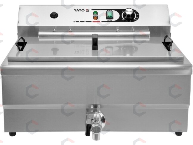 Elektrinė gruzdintuvė | 26,5 l | 6 kW (YG-04641) 1 Elektrinė gruzdintuvė | 26,5 l | 6 kW (YG-04641) 1